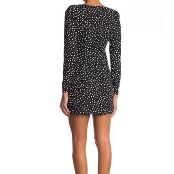 LIKELY Corinne Polka Dot Dress Black Size 0 - Picture 4 of 14